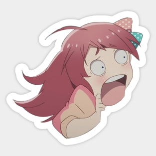 Sakura Freaking Out Sticker